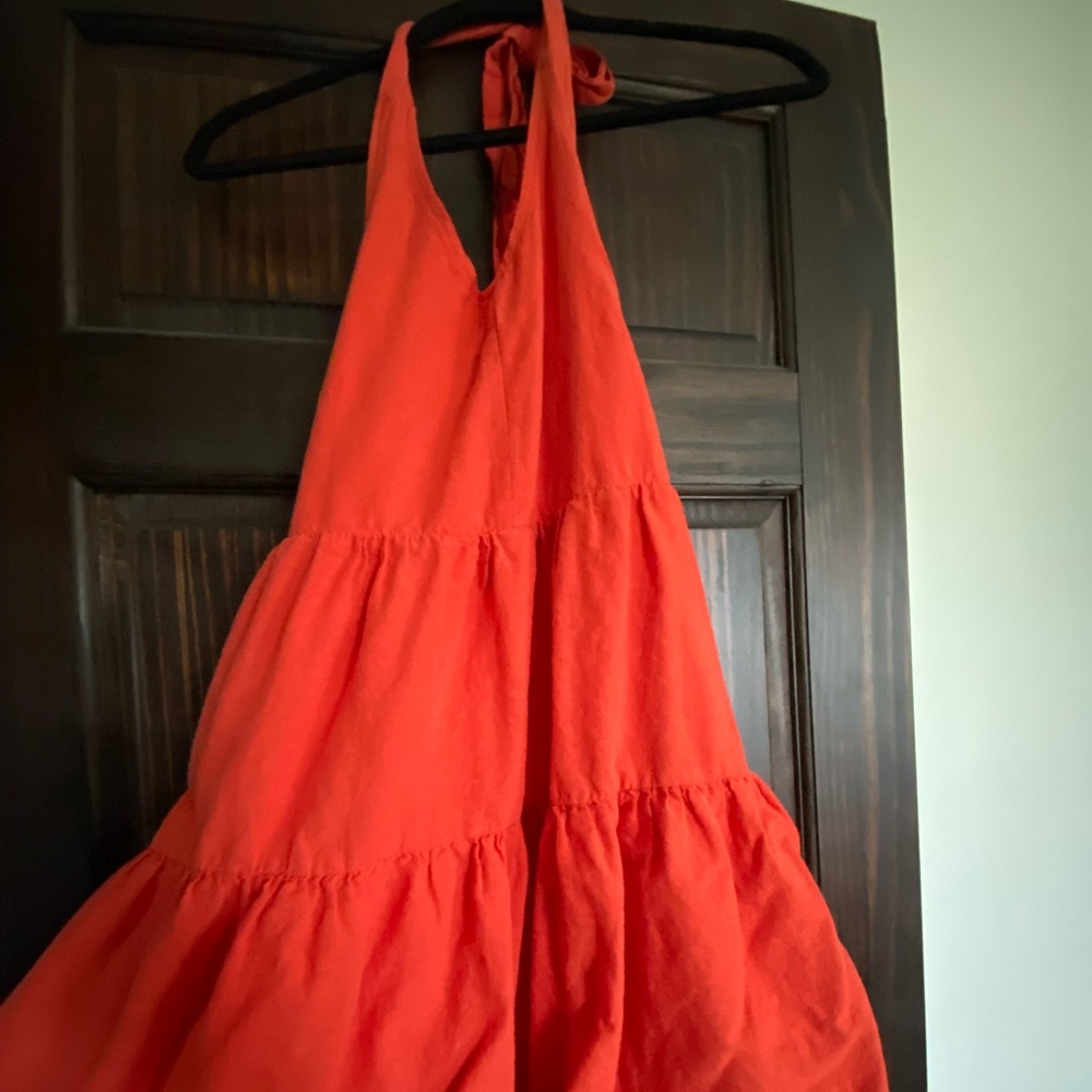 Orange AE sun dress
